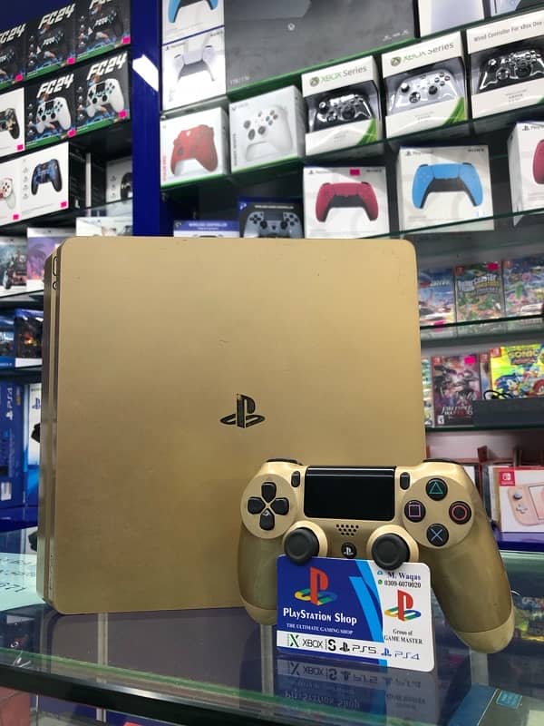 ps4 Slim 500Gb Golden Edition available 4