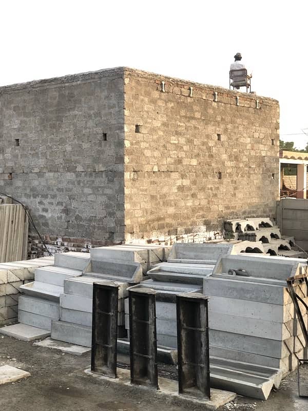 prepared & Ready roofs and boundary walls تیار چھتیں اور بونڈریوال 11