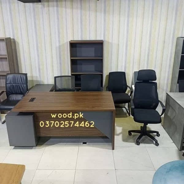 office table, cubicle table, workstation, executive table, chair 14