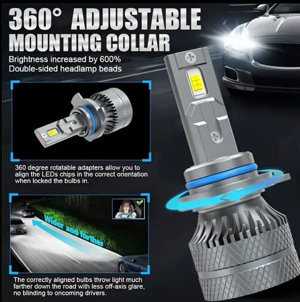 led light for headlights model H11 super brighter 2