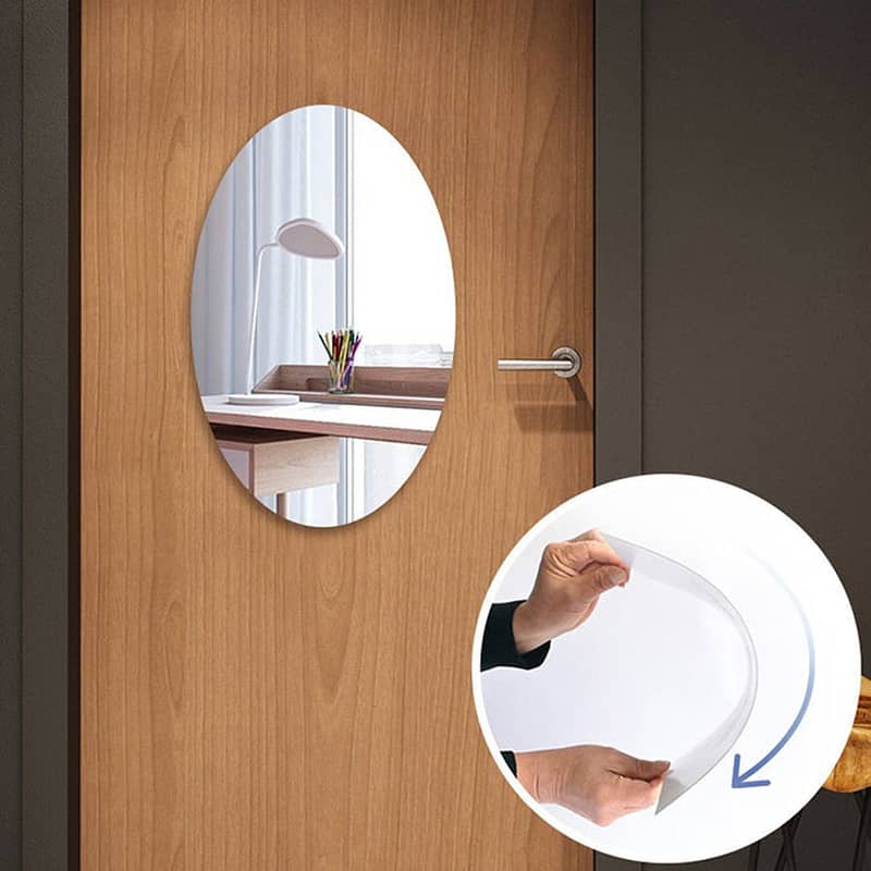 Acrylic unbreakable wall mirror 0