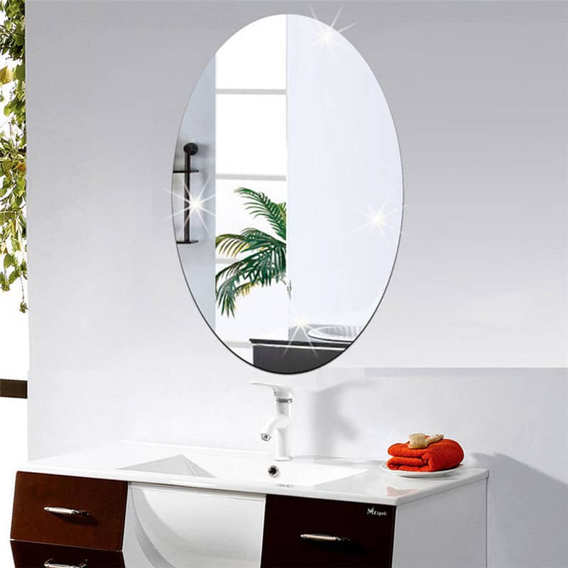 Acrylic unbreakable wall mirror 1