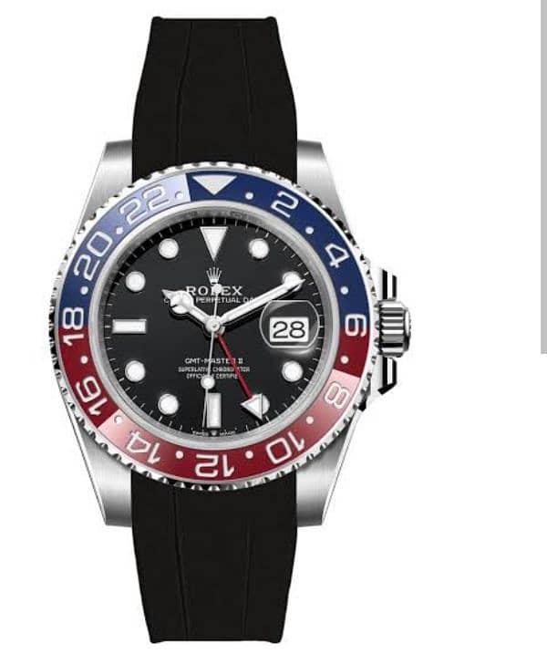 Rolex Gmt Master || Pepsi /Messi Edt/Luxury watches,Men/Original Rolex 7