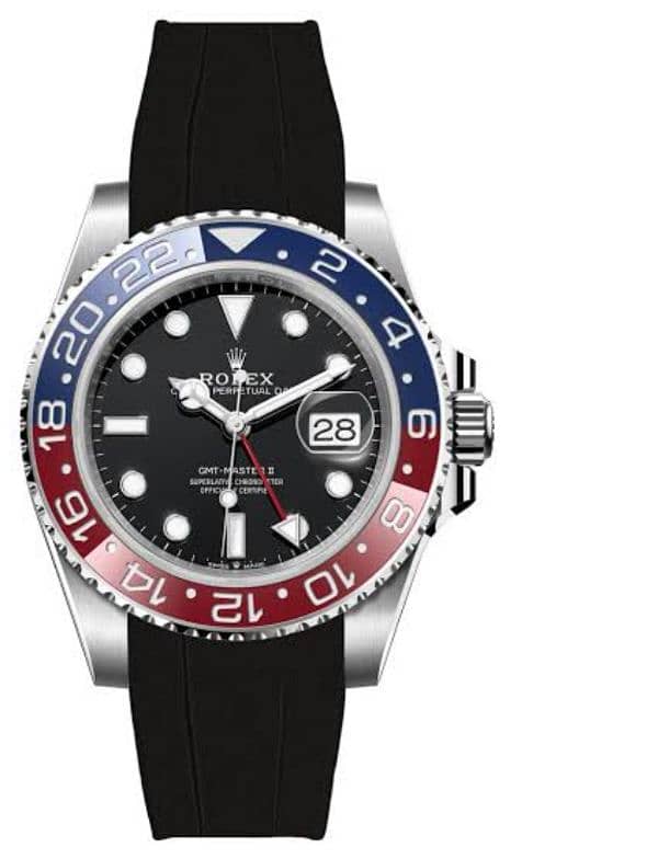 Rolex Gmt Master || Pepsi /Messi Edt/Luxury watches,Men/Original Rolex 8