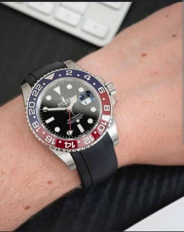 Rolex Gmt Master || Pepsi /Messi Edt/Luxury watches,Men/Original Rolex 12