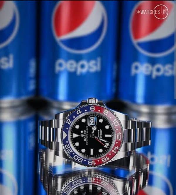 Rolex Gmt Master || Pepsi /Messi Edt/Luxury watches,Men/Original Rolex 14