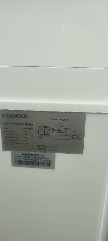 Kenwood washing machine new box pack 0