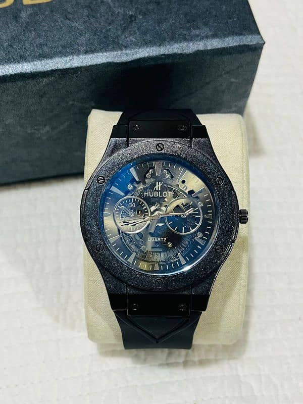 Men and boys Hublot watch for men and boys with master look 0