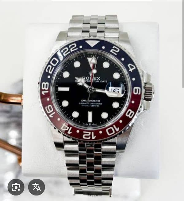 Rolex Gmt Master  || Pepsi Original Customized Rolex/Sobi's Watches 10