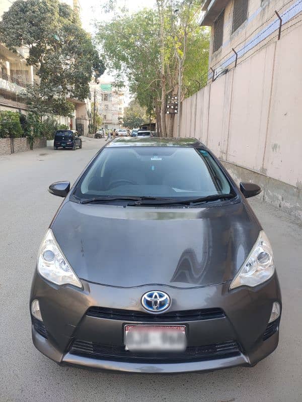 Toyota Aqua 2014 S Push Registration 2017 In Original Condition 2