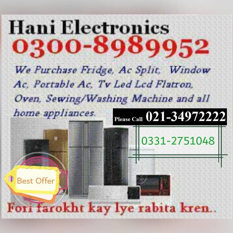 SELL KIJIYE apna FRIDGE & DEEP FREEZER Used/New Jesa abhi 0300 8989952 14