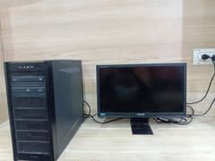 core i7 3 gen pc with Samsung monitor