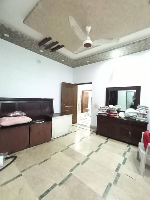 Saeed Colony No1 Society Boundary Wall Canal Road Faisalabad Interest Separate Gate 10 Marla Upper Storey House At Rent 3