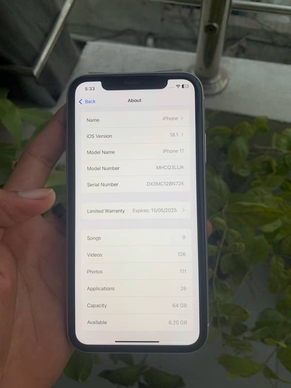 Iphone 11 64gb jv Watsapp 03044873819 6