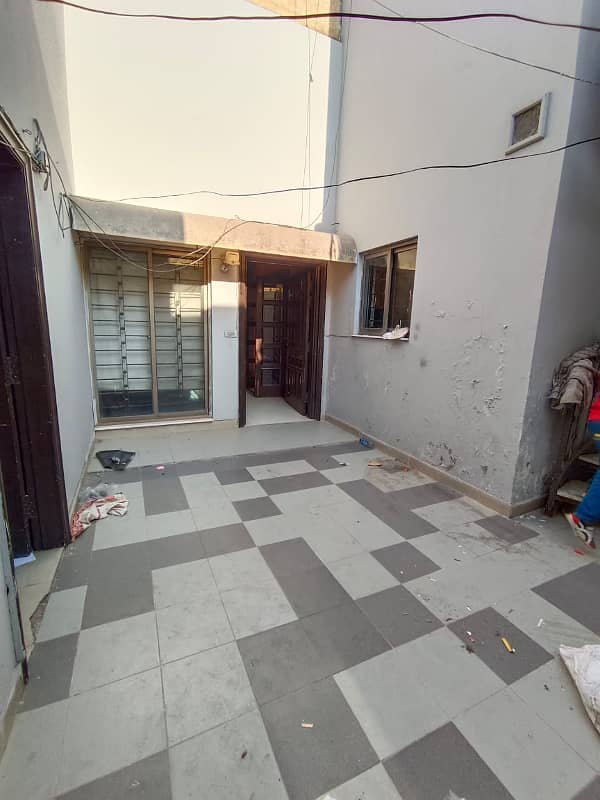 Saeed Colony No. 1 Society Boundary Wall Canal Road* Faisalabad *(Niche wala portion lock hai 30 Marla House Ka Upar Wala Portion For RENT 19