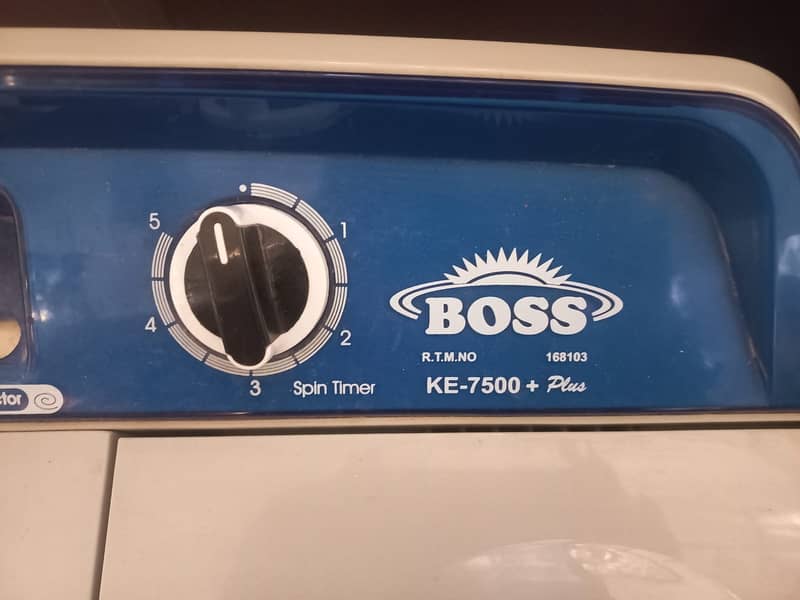 BOSS KE-7500 + Plus Washing Machine 1