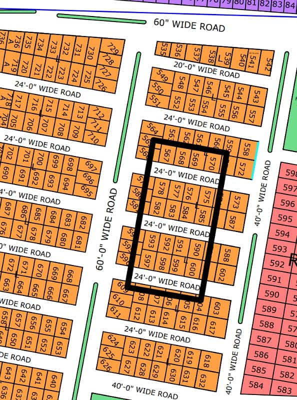 NORTH TOWN RESIDENCY PHASE 1 EXECUTIVE BLOCK 80syd plot 0