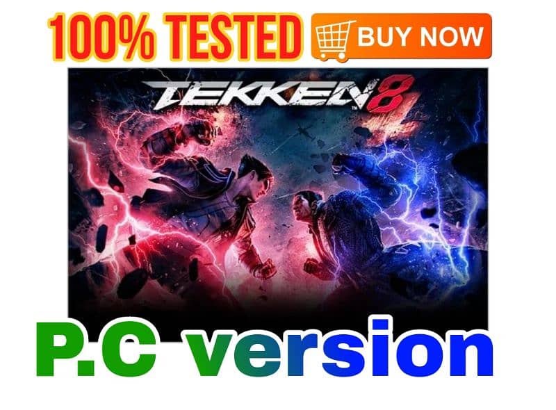 Tekken 8 2024-2025 PC version. Buy now in HDD Or USB 0