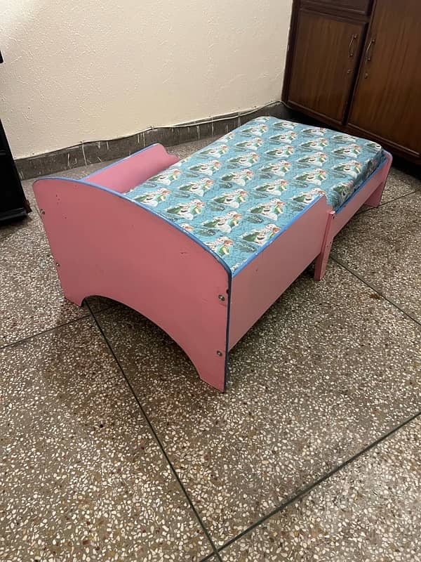 UK imported Kid Bed with imported Mother care Mattress in good shape 2