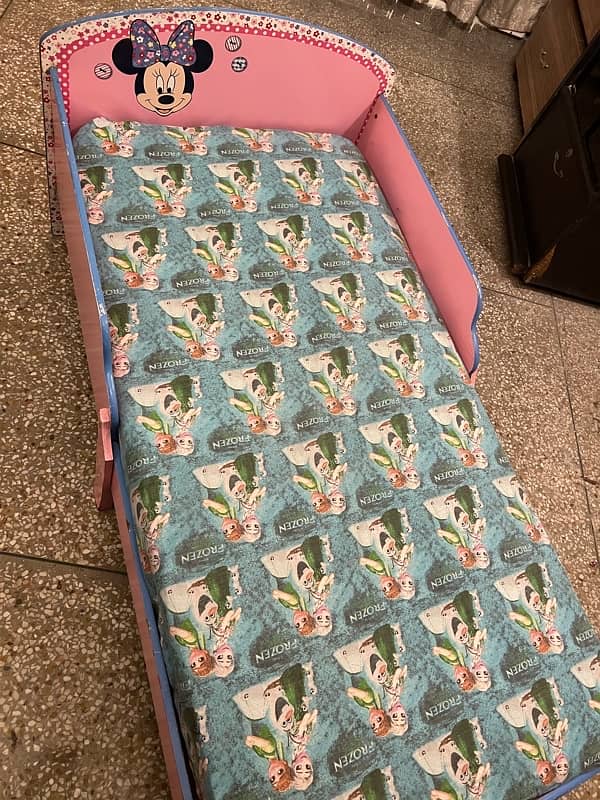 UK imported Kid Bed with imported Mother care Mattress in good shape 5