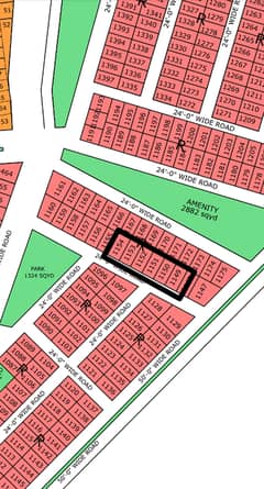 NORTH TOWN RESIDENCY PHASE 1 GOLD BLOCK 120syd plot