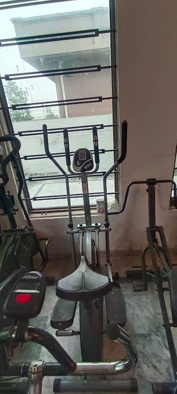 exercise cycle elliptical cross trainer back seated bike spin bike 12