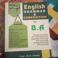 B. A English book for sale