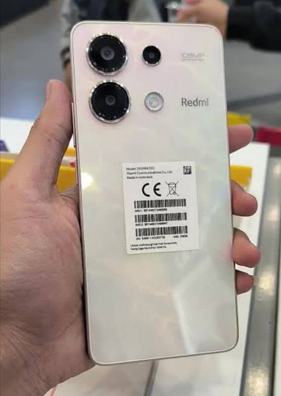 Redmi note 13 just 2 days used . . . 8 256 . . Complete box with chargers 0