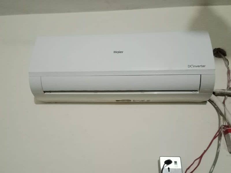 Haier 1.5 ton DC inverter heat and cool 0