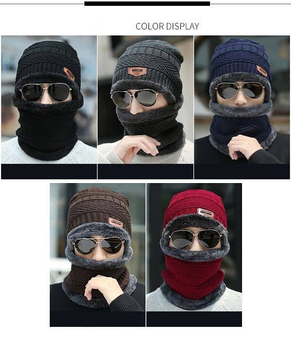 New Beanie men's winter cap 4