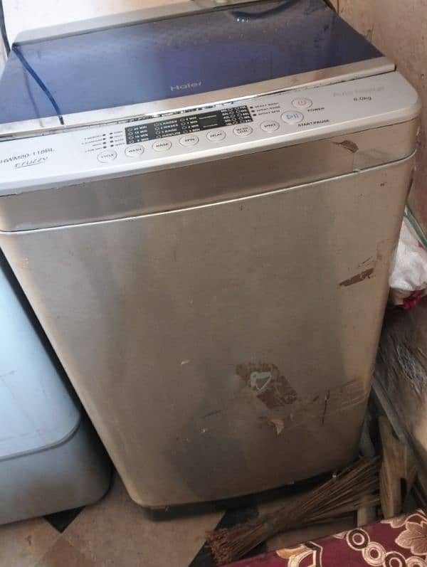 Haier  Automatic Washing Machine Model#HWM80-118BL 1