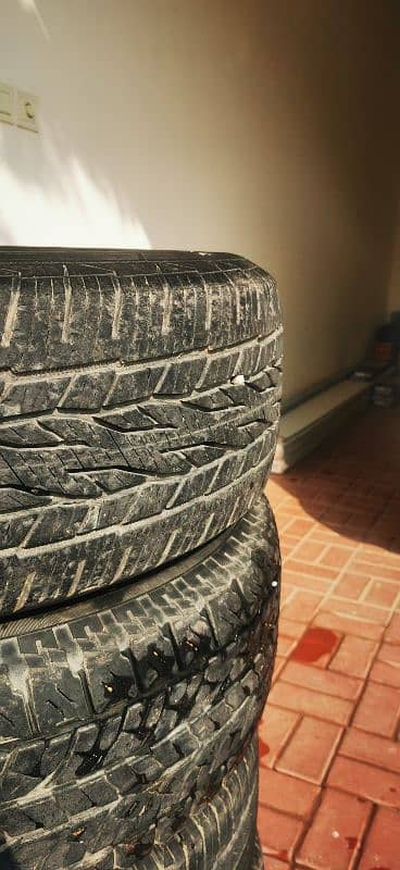 4 x 265/65/R17 tyres for hilux/prado/landcruiser/surf etc 10