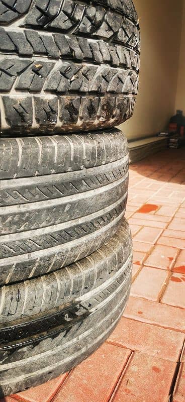 4 x 265/65/R17 tyres for hilux/prado/landcruiser/surf etc 12