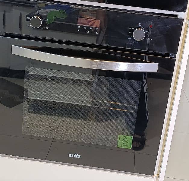 Gas and electric dual built in oven 4