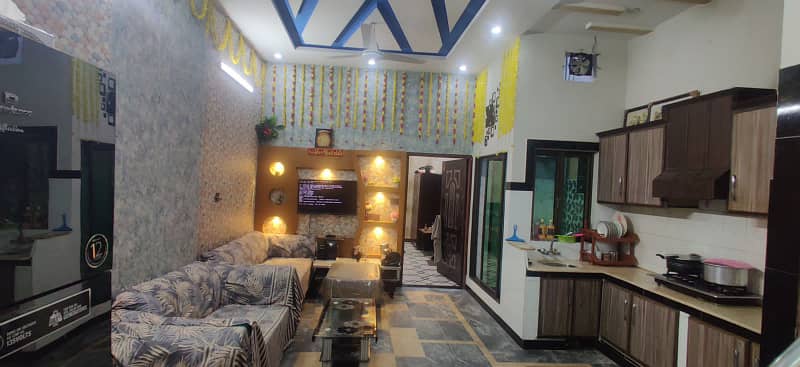 3.5 Marla Half Double Storey House For Sale In Gunj Bazaar Very Near To Canal Road Mughal Pura 1