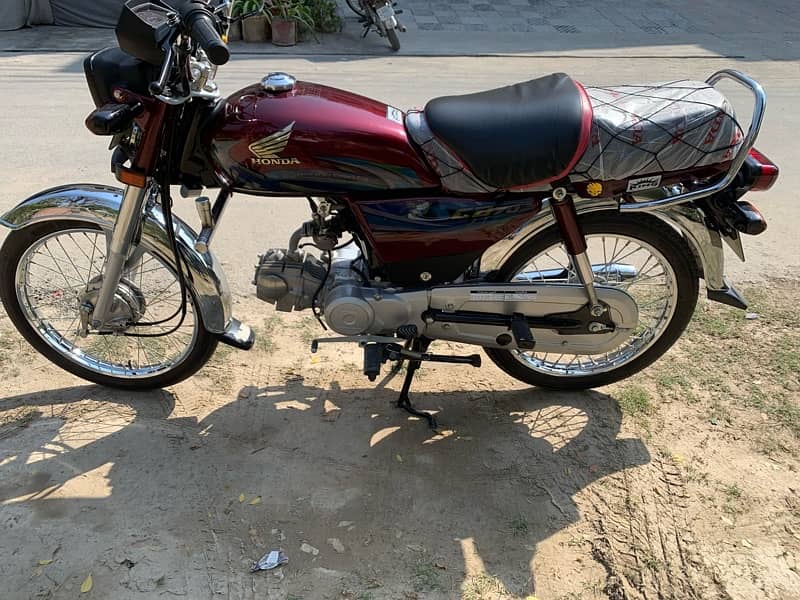 Honda cd 70 2024 model 4