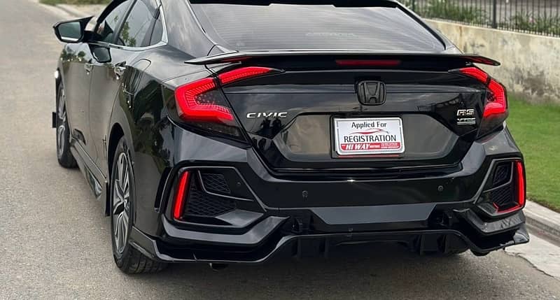 Honda civic x back bumper 0