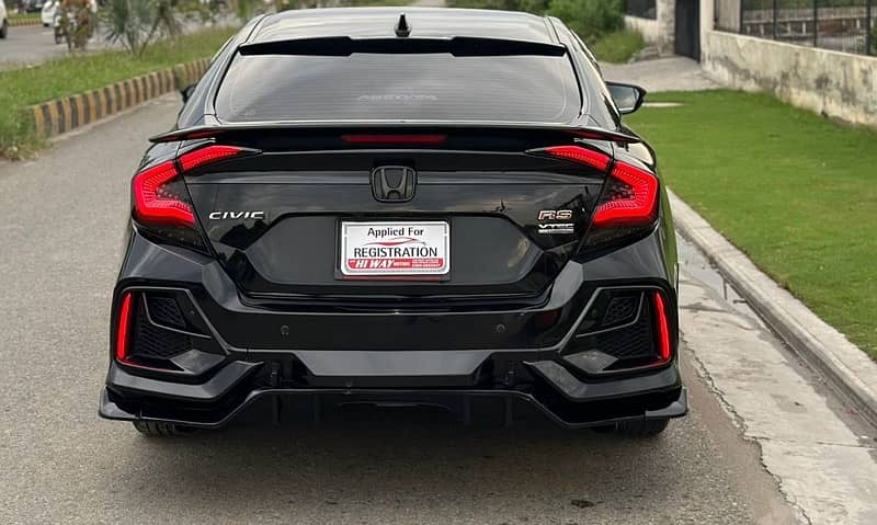 Honda civic x back bumper 2