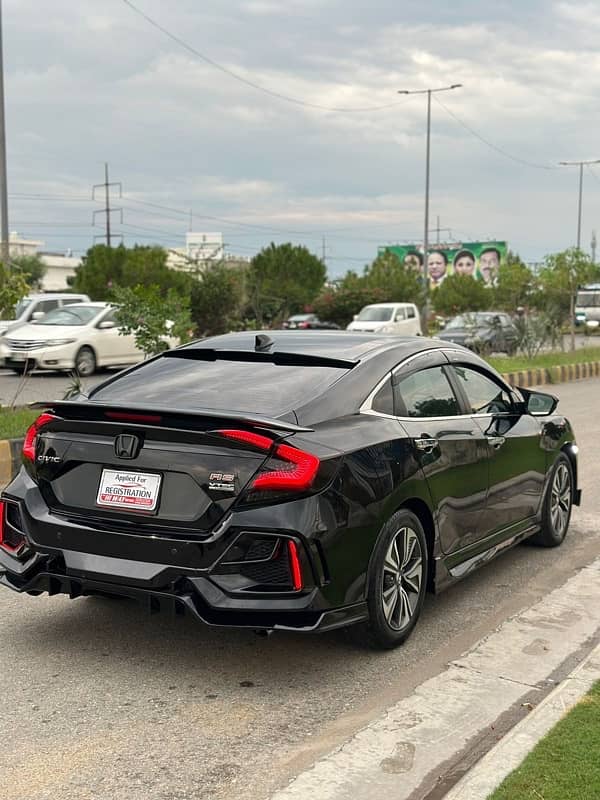 Honda civic x back bumper 4