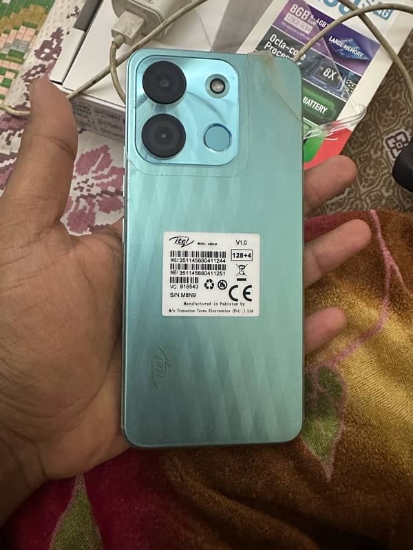 itel a60s 4gb 64gb all box complete 6