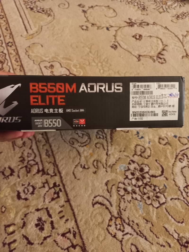 B550 Aours elite 1tb hdd and ryzen 5600 2