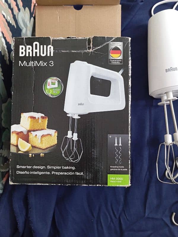 Braun Multimix 3 hand mixer HM 3000 WH 0