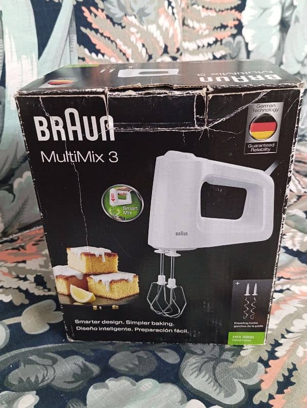 Braun Multimix 3 hand mixer HM 3000 WH 7