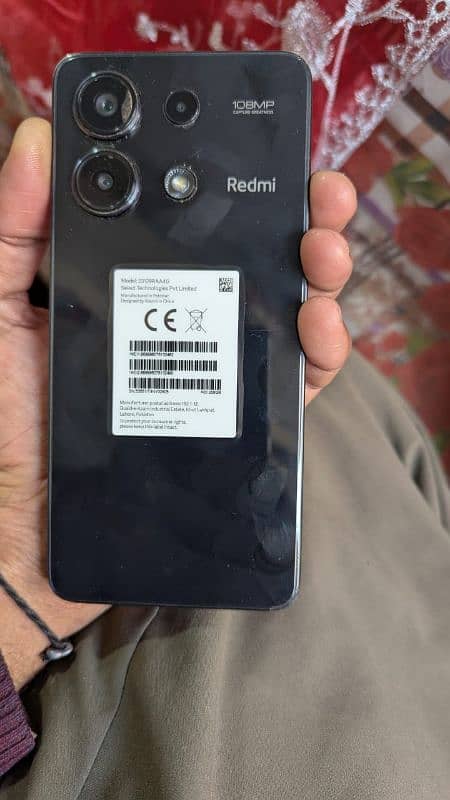 Redmi Note 13 8/256 6month warranty 10