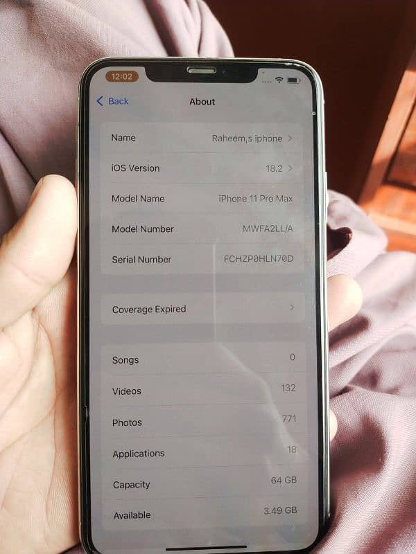 iphone 11 promax 64 gb white non pta jv 5