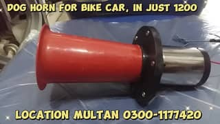 Dog Horn For Bike And Car