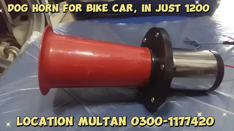 Dog Horn For Bike And Car 0