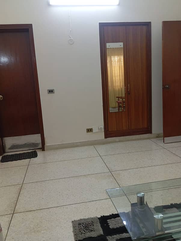 Furnished Flat 2 Bed DD 3rd Floor In DHA Phase 2 Ext. 60k Only 0