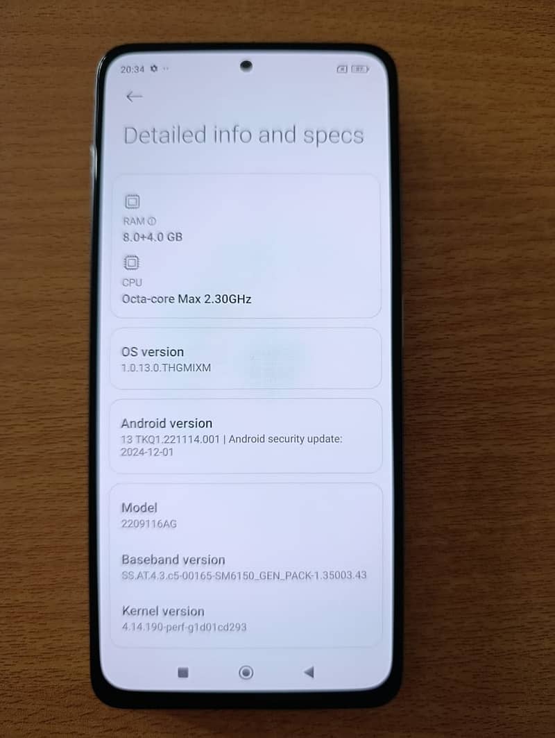 Redmi Note 12 Pro (PTA, Mint Condition 10/10) 2