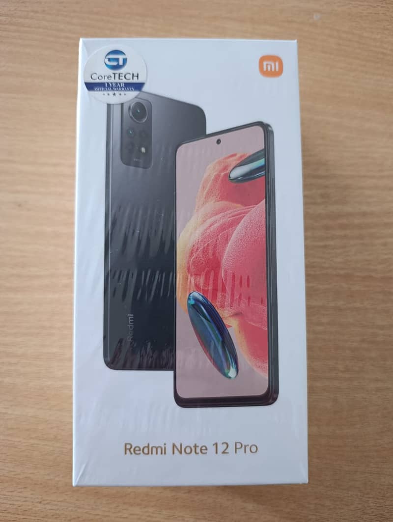 Redmi Note 12 Pro (PTA, Mint Condition 10/10) 8